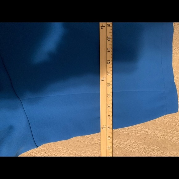 Size 6 Blue J. Crew Trumpet Skirt - Picture 7 of 7
